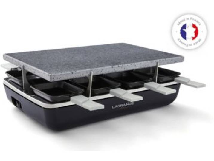 Lagrange - Raclette Element Noir Pierre De Cuisson