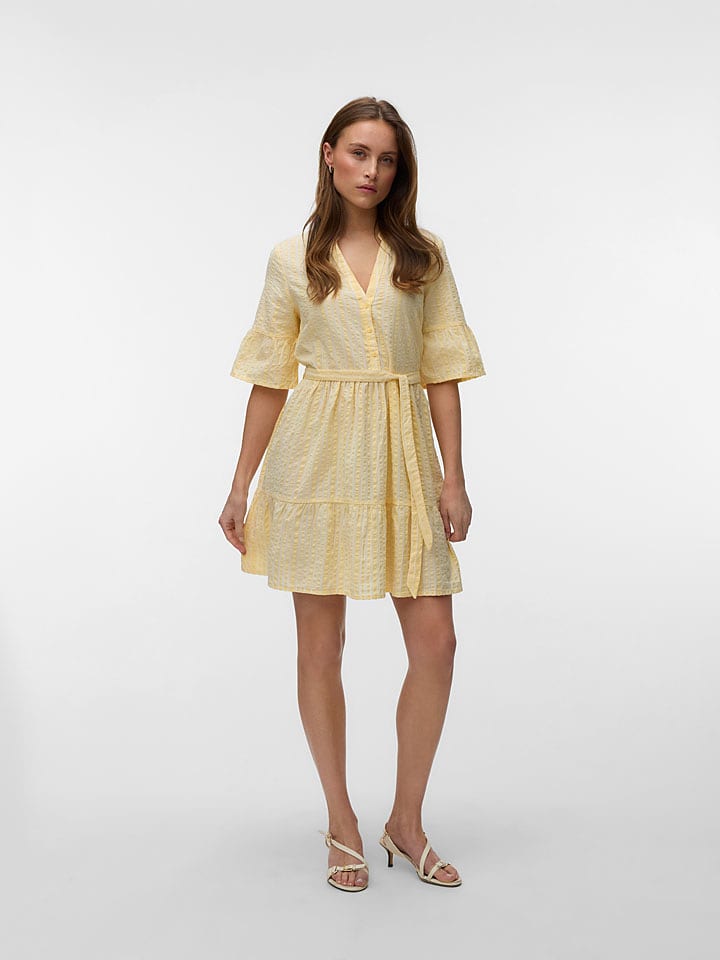 Vero Moda Kleid in Gelb - S