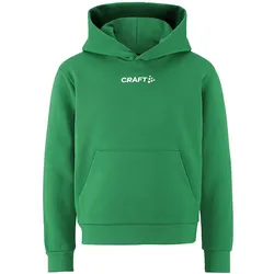 CRAFT Community 2.0 Logo Hoodie Kinder 651000 - team green 122/128