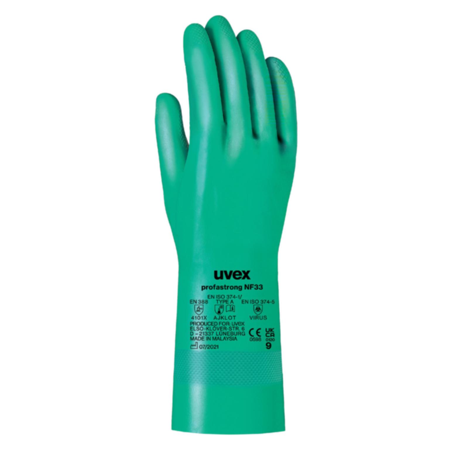 Uvex Schutzhandschuh profastrong NF 33 60122 Größe 11 (11) (6012207)