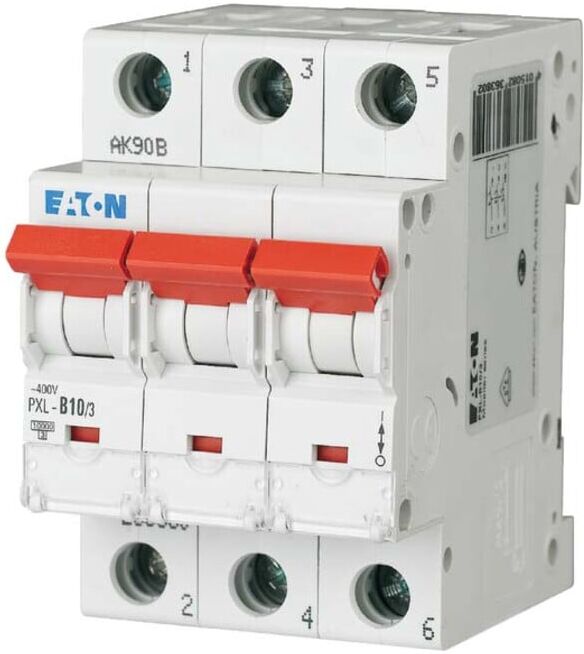 Eaton Disjoncteur LS avec marquage B 10A, 3p PXL-B10/3 (236380)