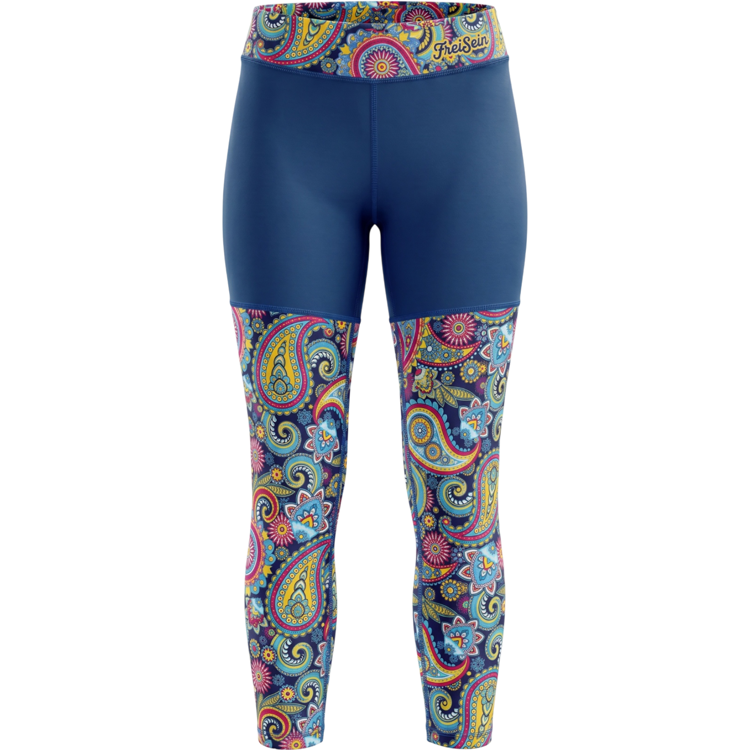 FreiSein TwistedDancing Tights Damen Lange Unterhose mehrfarbig Größe M Lifestyle Hautfreundlich Merinowolle