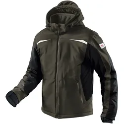 KÜBLER Winter Softshell Jacke oliv/schwarz 4XL - 1041 7322-6699-4XL - oliv/schwarz