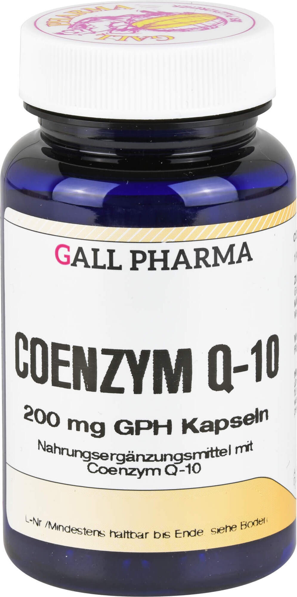 GALL PHARMA Coenzym Q-10 200 mg GPH Kapseln, 180 St. Kapseln