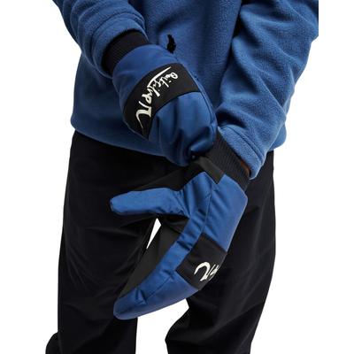 Snowboardhandschuhe QUIKSILVER "Method", Herren, Gr. S, blau (schwarz denim), Obermaterial: 62% Polyurethan, 38% Polyester., Handschuhe