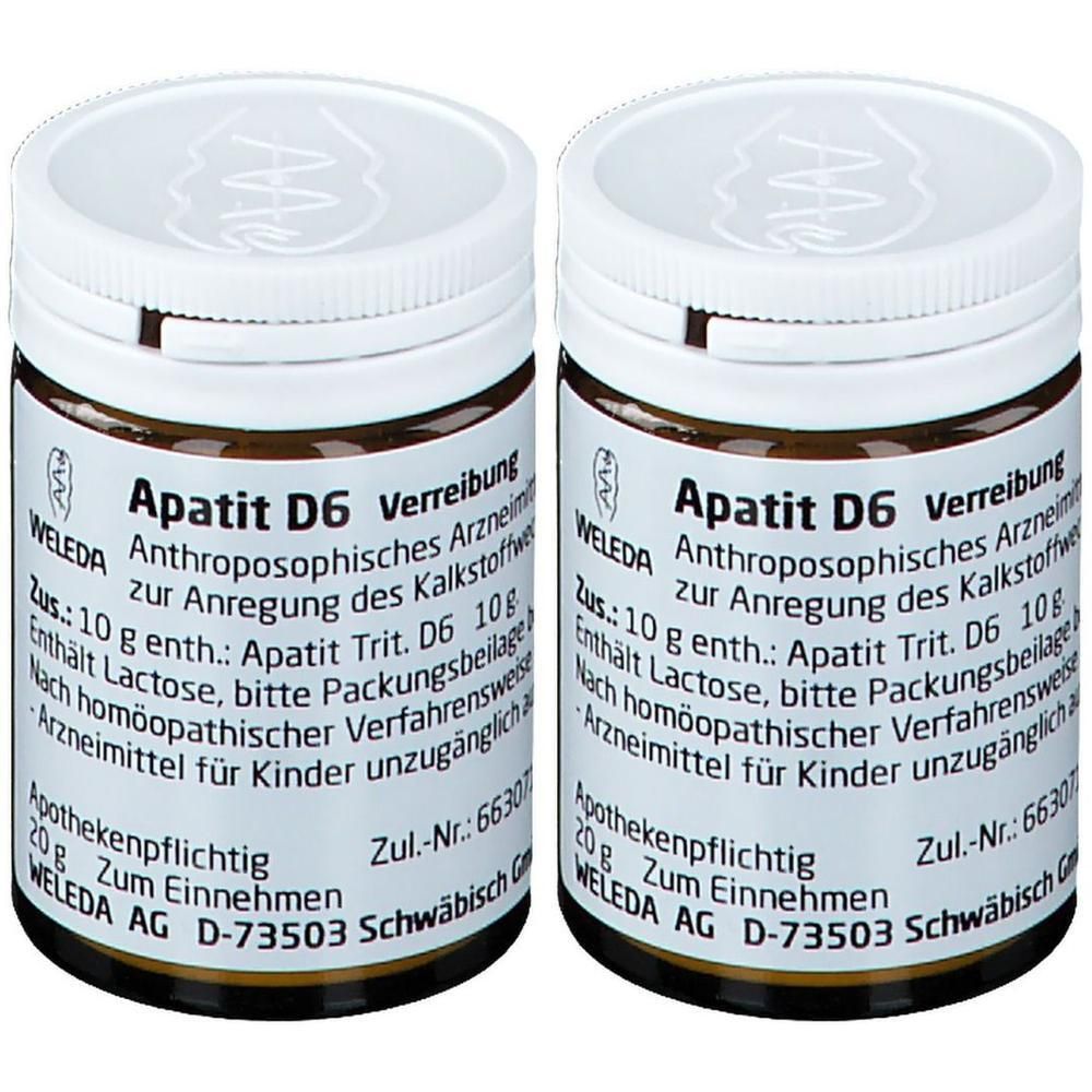 Apatit D 6 Trituration 2x 2x20 g