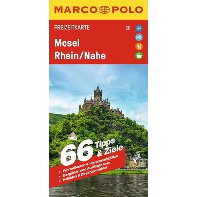 MARCO POLO Freizeitkarte 26 Mosel, Rhein/Nahe 1:115.000, Sonstige von , MairDuMont, 978-3-575-02063-5