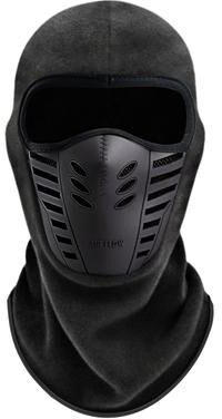 Perfect Picks Market Winter Windproof Fleece Balaclava Ski Mask For Cold Weather Protection gray