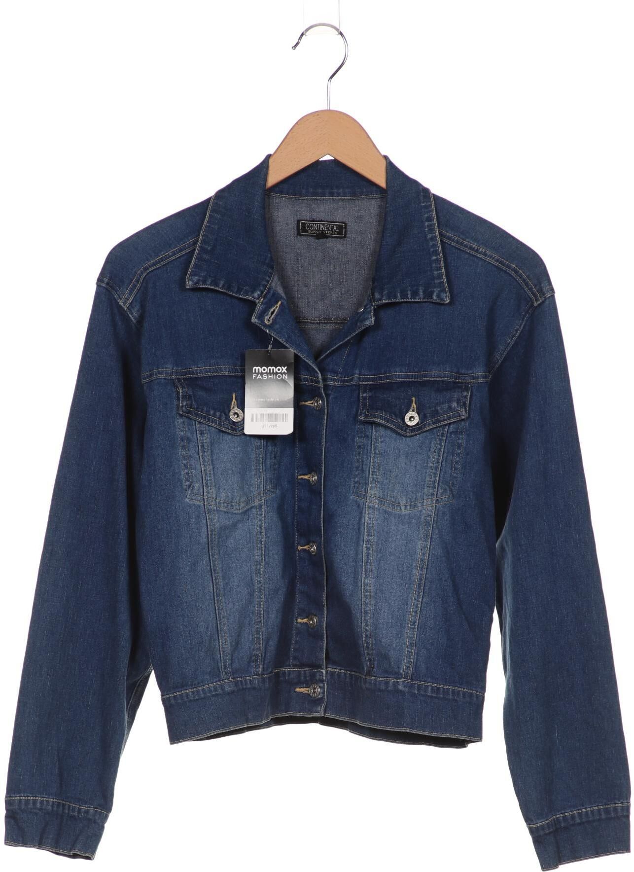 continental clothing Damen Jacke, Blau, Gr. S, Elasthan / Baumwolle - Second Hand