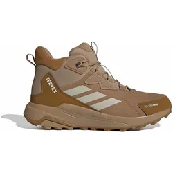 Adidas, Herren, Wanderschuhe, Anylander Mid Lea ClimaProof (48), Schwarz, Grau