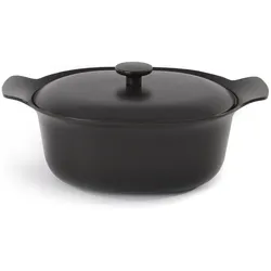 BergHoff Kochtopf mit Deckel Ron Line, Pfanne + Kochtopf, Schwarz