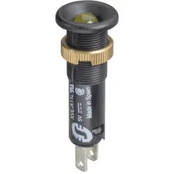 Schneider Electric XVLA125 Leuchtmelder, Harmony XVL, 8mm, gelb, LED vorstehend, 12V DC, Flachsteckanschluss