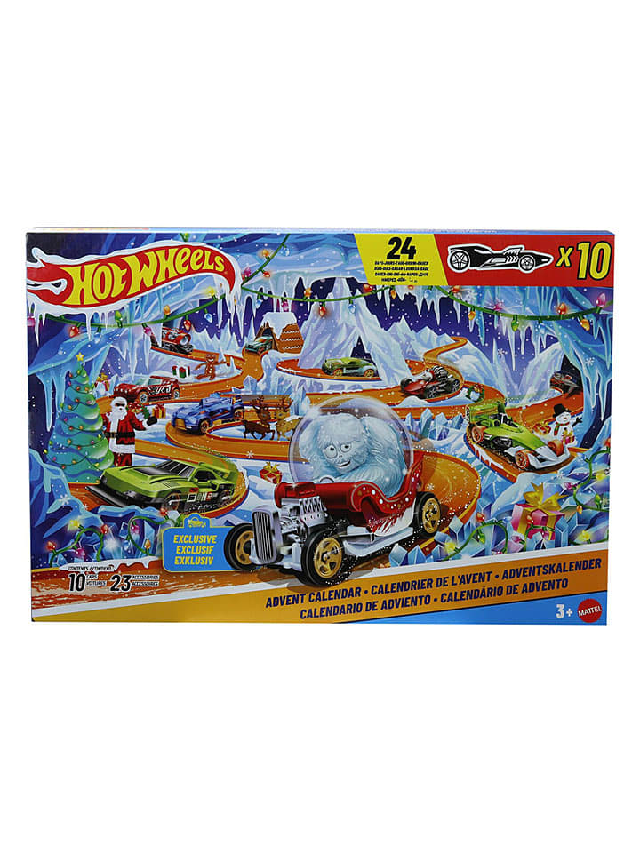 Mattel Adventskalender "Hot Wheels" - ab 3 Jahren - onesize