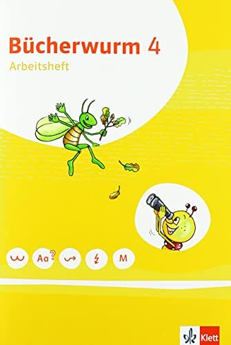 Bücherwurm Sprachbuch 4. Ausgabe für Berlin, Brandenburg, Mecklenburg-Vorpommern, Sachsen, Sachsen-Anhalt, Thüringen: Arbeitsheft zum Sprachbuch Klasse 4 (Bücherwurm. Ausgabe ab 2019) - Preis vom 05.10.2026 03:47:11 h