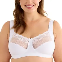 Swegmark BH Delight Soft Bra Weiß Polyamid E 75 Damen