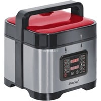 Multikocher / Schnellkochtopf DD 1 ECO, Multikocher edelstahl/rot, 900 Watt, 5 Liter