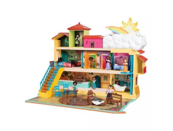 Encanto Madrigal Haus Spielset mit Licht und Musik inkl. Mirabel Minipuppe 7cm und 15 Möbelstücke