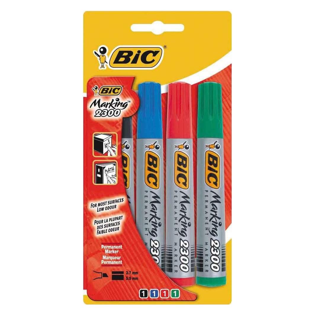 Bic Permanent-Marker Making 2300 ECOlutions 4 Stück (4x) (8209222)
