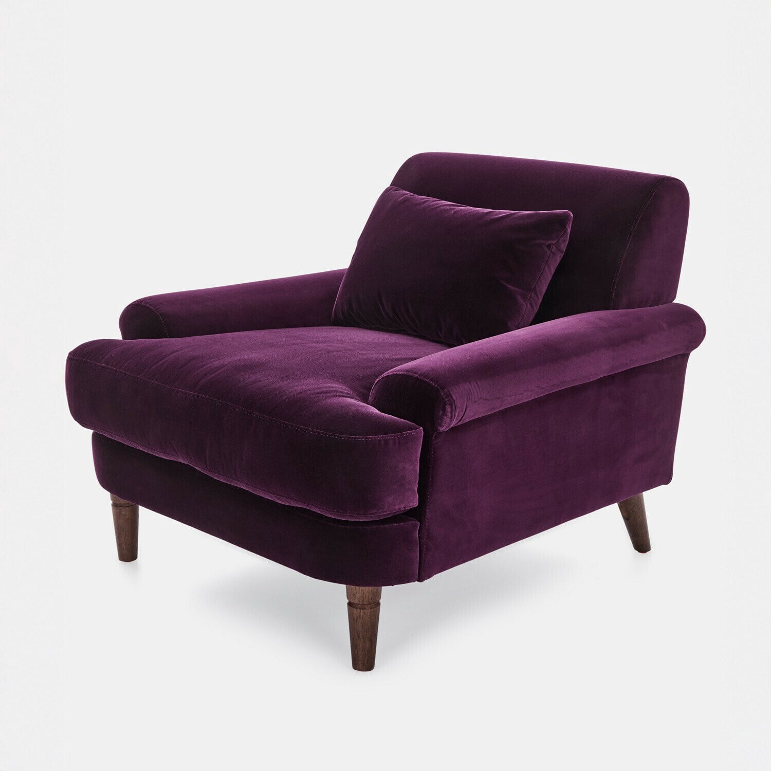 LOBERON Fauteuil Rivermere Lounge fauteuil paars