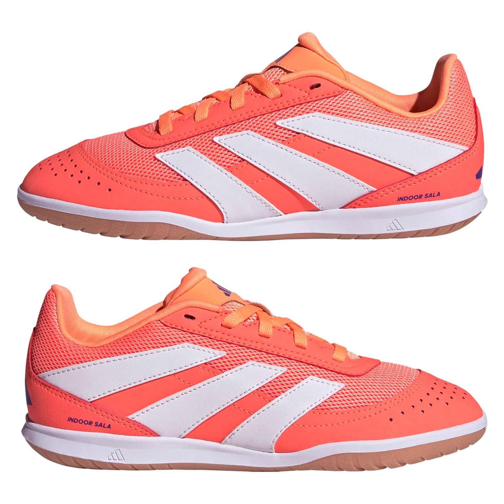 Adidas Unisex Club IN Sala Kids Fussballschuh Signal Coral/Cloud White/Beam Orange 35 (35) (JH8860)