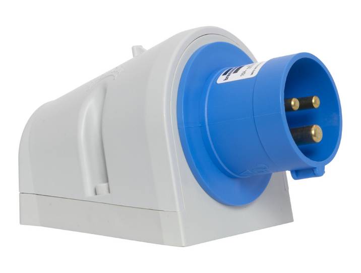 CEE-Wandeinspeisestecker 230V/16A 3-polig Ip44