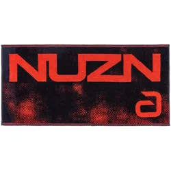 andro Handtuch NUZN S schwarz/rot