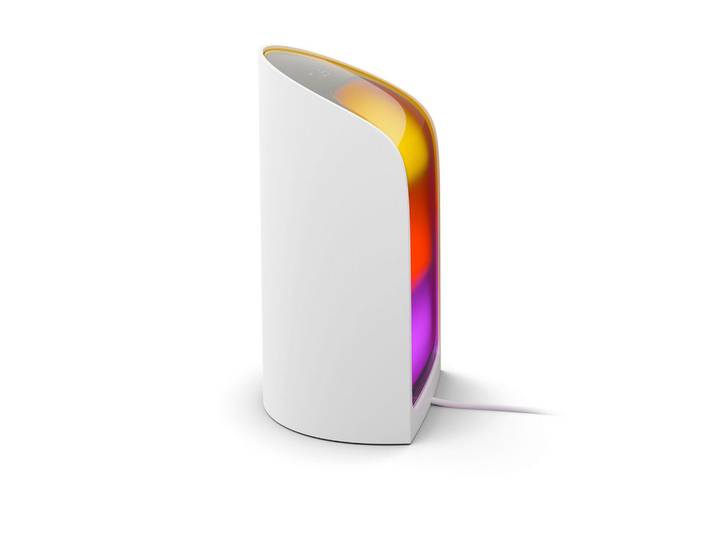 Philips HUE Led-Tischleuchte, Weiss, Metall, 7.6x15.7x9.1 cm, Lampen & Leuchten, LED Beleuchtung, LED-Tischleuchten