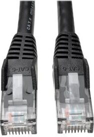 Eaton Tripp Lite Cat6 Gigabit Ethernet Patchkabel, Afgeschermd (UTP), RJ45 naar RJ45, Zwart, 7,62 meter