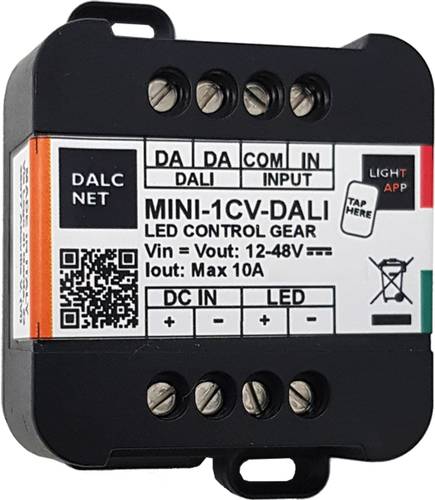 Dalcnet MINI-1CV-DALI Dimmer 1-Kanal