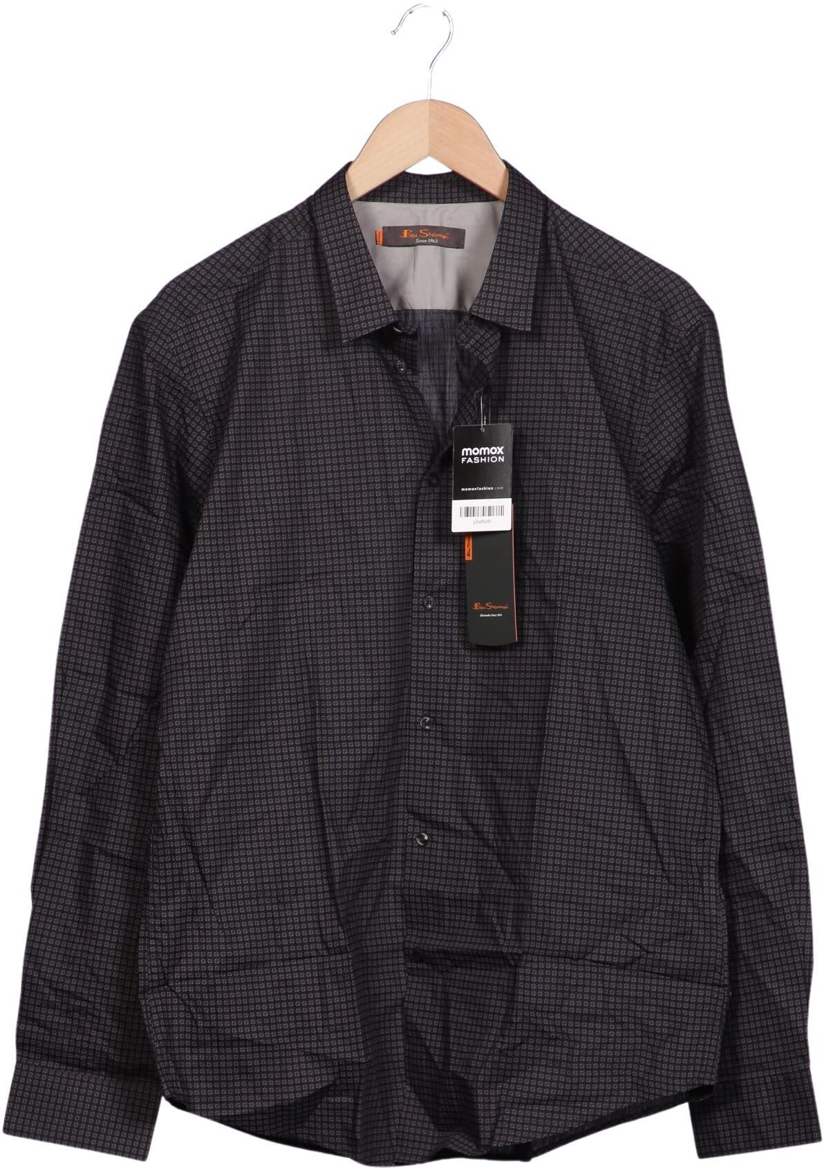 Ben Sherman Herren Hemd, Grau, Gr. Xxl, Baumwolle - Second Hand