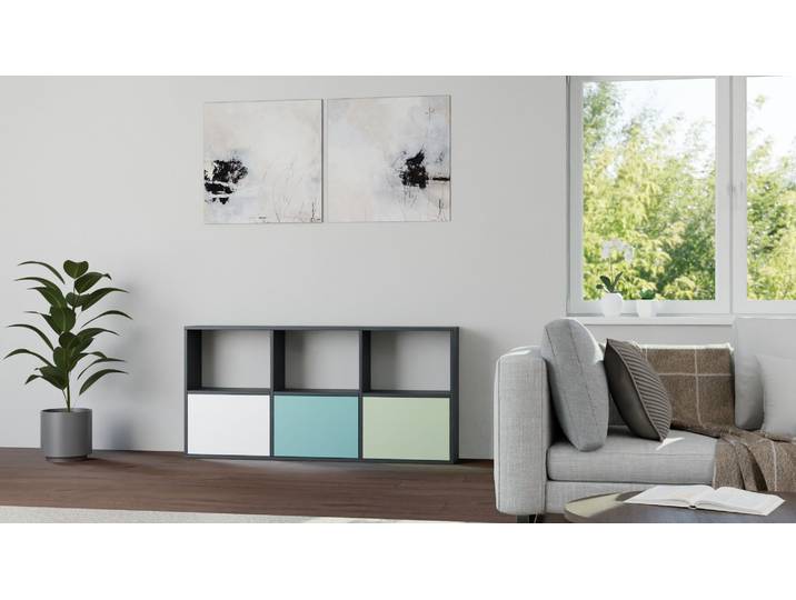 Kinderzimmer Regal Premium Dekore Schwarz