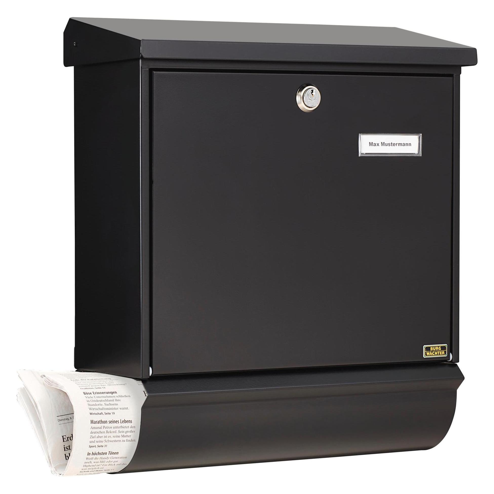 Burg Wächter Briefkasten Comfort 32650 schwarz (32650)