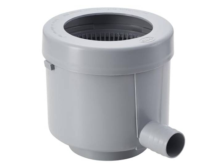 GARANTIA vulautomaat de luxe DN 70 80 100 grijs incl. filtersysteem