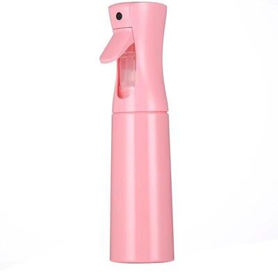 Inspire Select High Pressure 300ml Spray Bottle For Skin Care & Nails   Macaron Mist Sprayer Moisturizing Travel Beauty Spray Can pink
