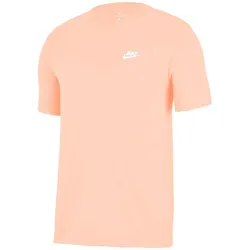 NIKE Sportswear Freizeit T-Shirt Herren 664 - washed coral/white XL