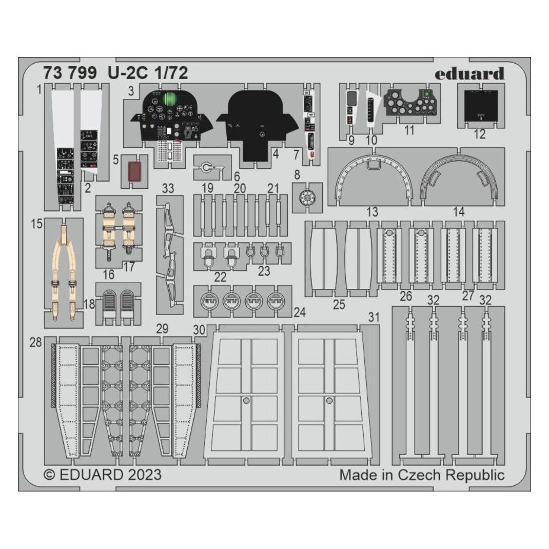 Eduard U-2C 1/72 HOBBY BOSS (73799)