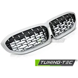 Sportgrill Diamant Silber passend für BMW G20/G21 19-22