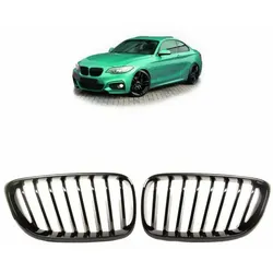 Sport-Performance Kühlergrill passend für BMW 2er F22 F23 passend Schwarz Glanz auch M2