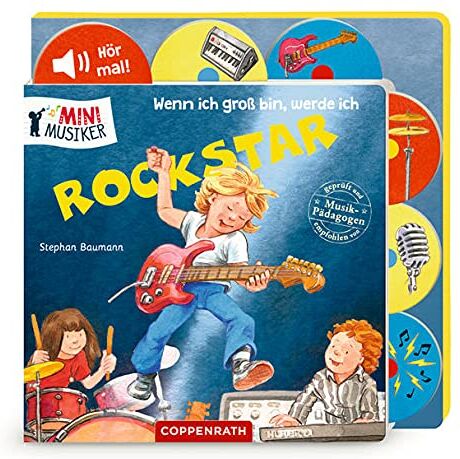 Wenn ich groß bin, werde ich Rockstar (Soundbuch) (Mini-Musiker) - Preis vom 09.10.2026 07:28:09 h