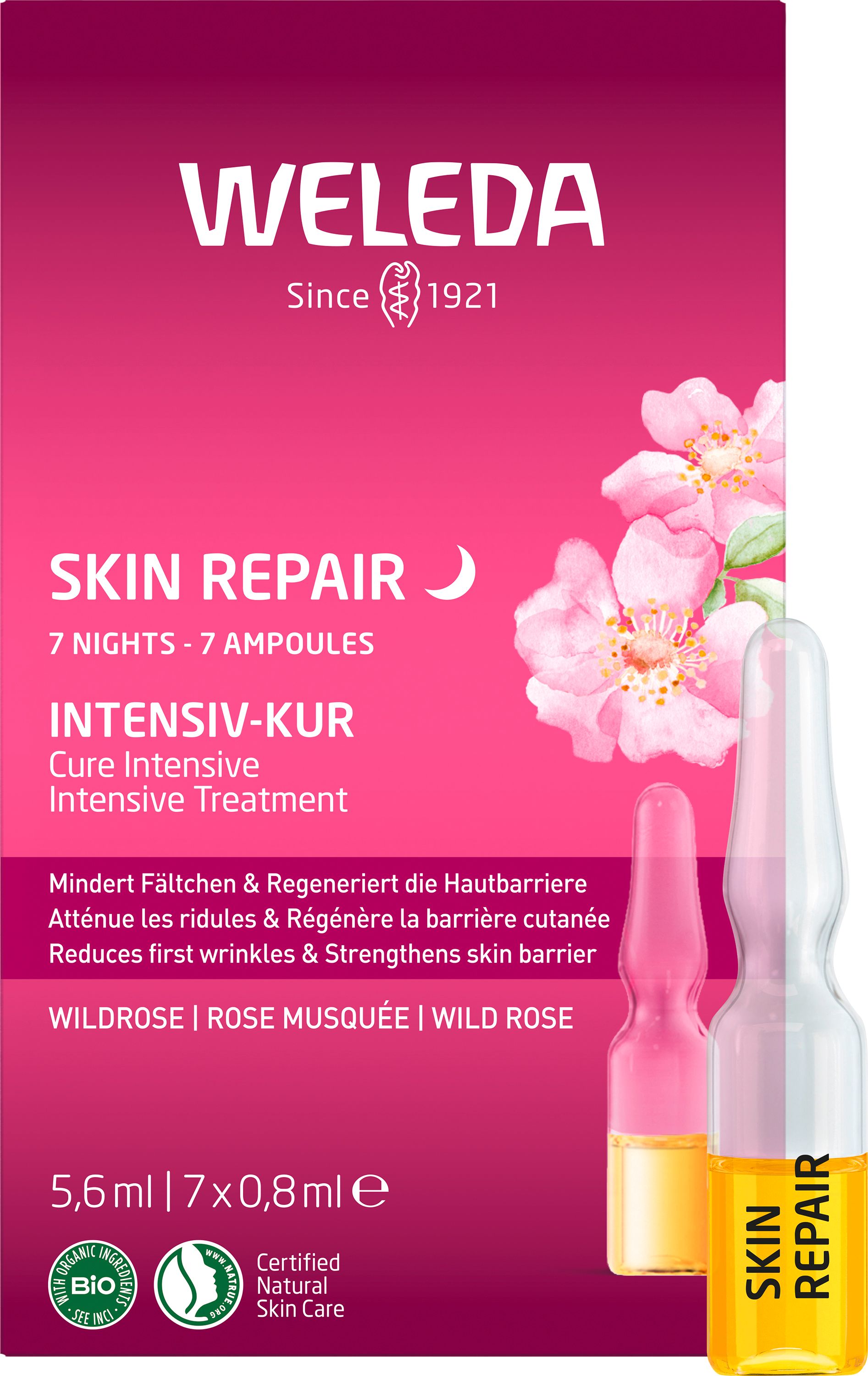 Weleda Skin Repair Intensiv-Kur 7 Ampullen 5,6 ml
