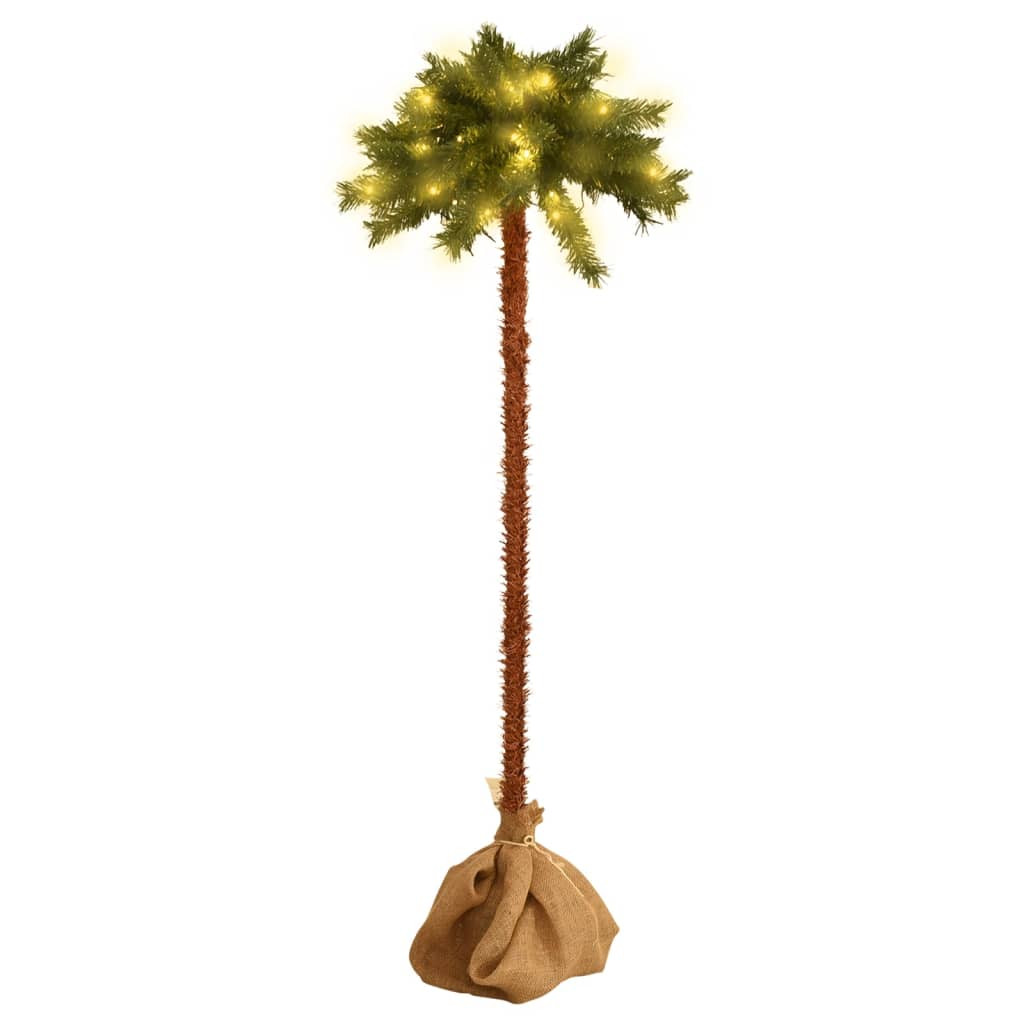 vidaXL Kerstboom met LED-verlichting, 150 cm