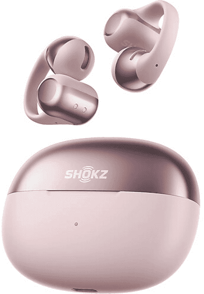 Auriculares True Wireless - Shokz Open Dots One, 40 h de autonomía, Rosa