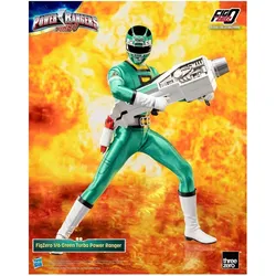 ThreeZero Power Rangers Turbo FigZero Actionfigur 1/6 Green Turbo Power Ranger 30 cm