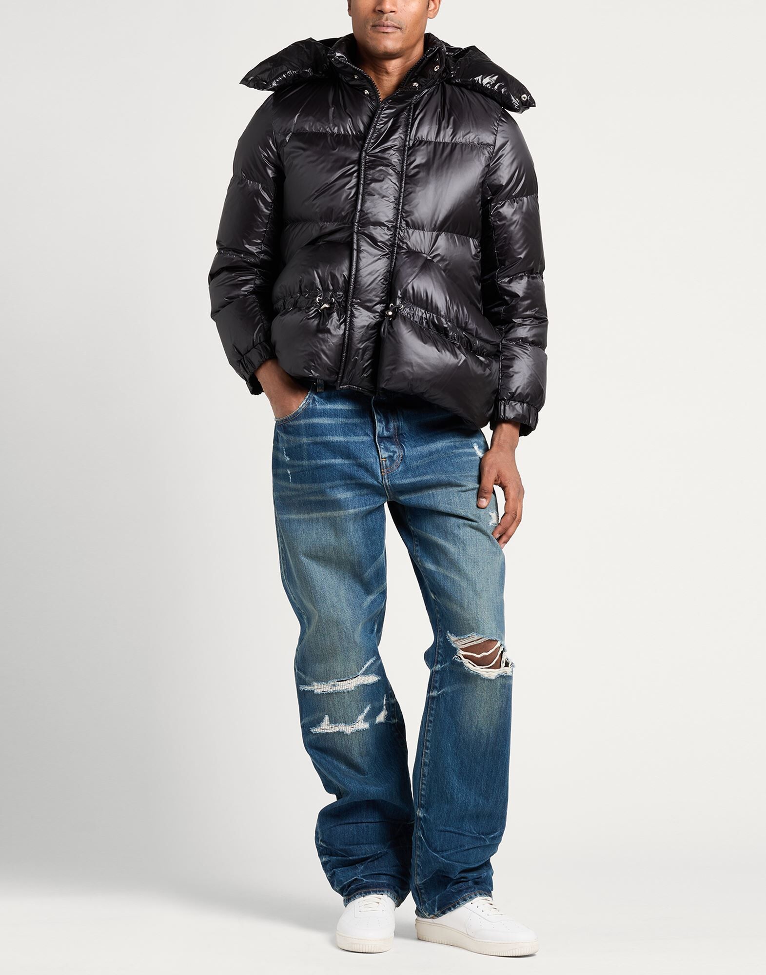 Sacai Plumífero y acolchado Hombre Negro 3 Hombre