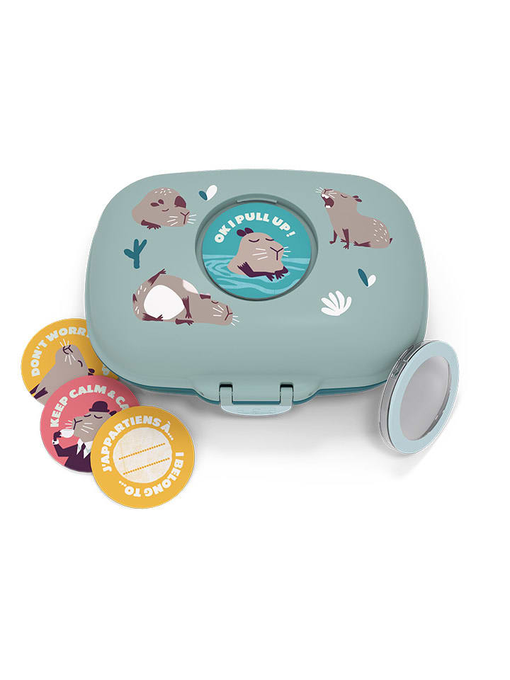 Monbento Snackbox "Capy" in Mint - 600 ml - onesize