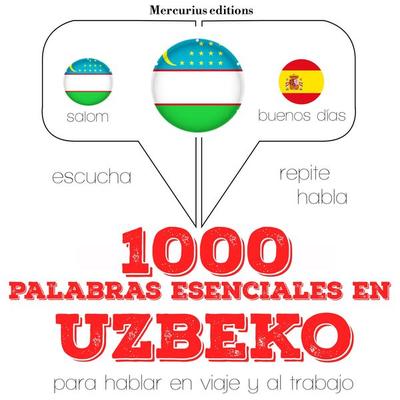 1000 palabras esenciales en uzbeko - JM Gardner, Audio, 9782821119222
