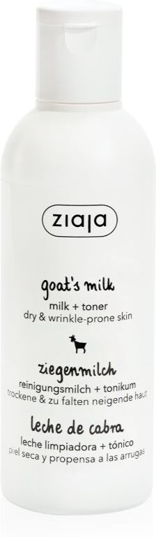 Ziaja Goat's Milk Reinigungsmilch + Hauttoner 2 in 1 200 ml