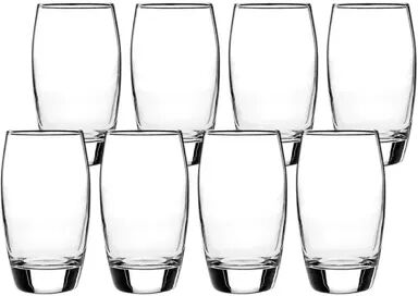 Combo Retail Shop Drinking Glass Set, Heavy Base Clear Glassware, Durable Home Cups, Dishwasher Safe Tumblers For Everyday Or Formal Drinking Glass Set, Heavy Base Clear Glassware, Durable Home Cups, Dishwasher Safe Tumblers For Everyday Or Formal
