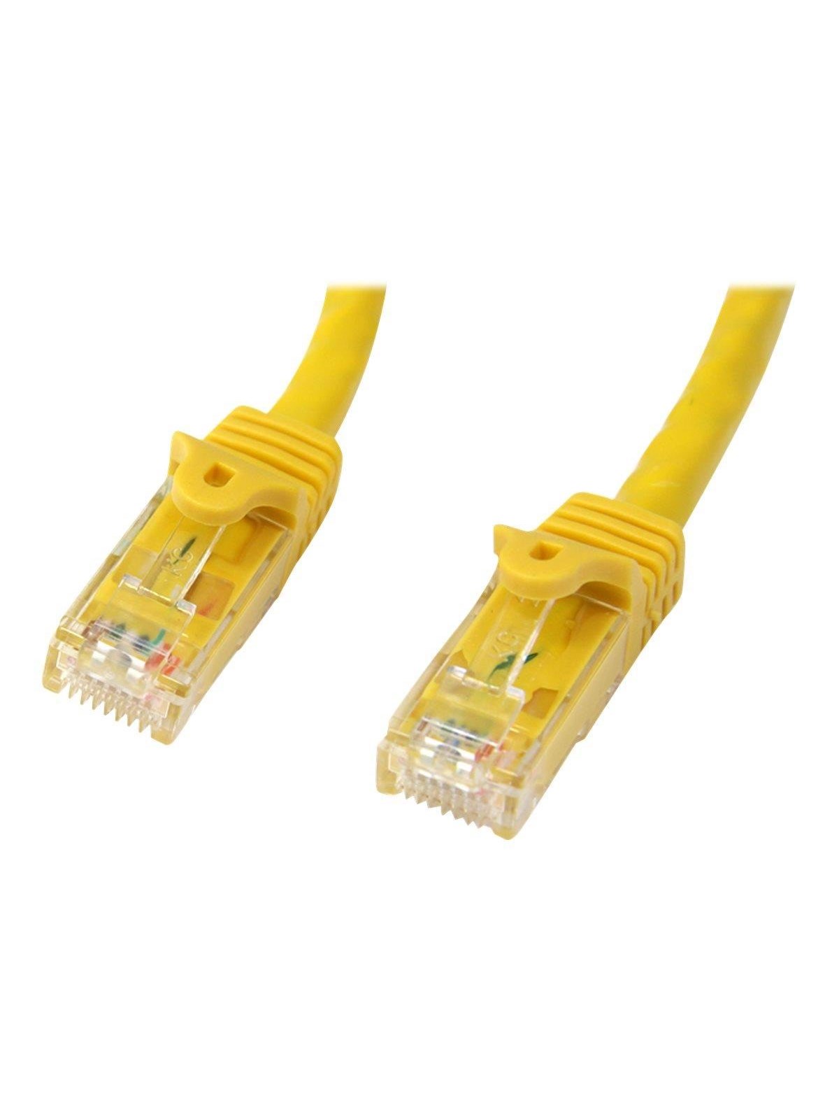 StarTech.com 10m Yellow Cat6 / Cat 6 Snagless Patch Cable 10 m - patch cable - 10 m - yellow - Gelb - 10m