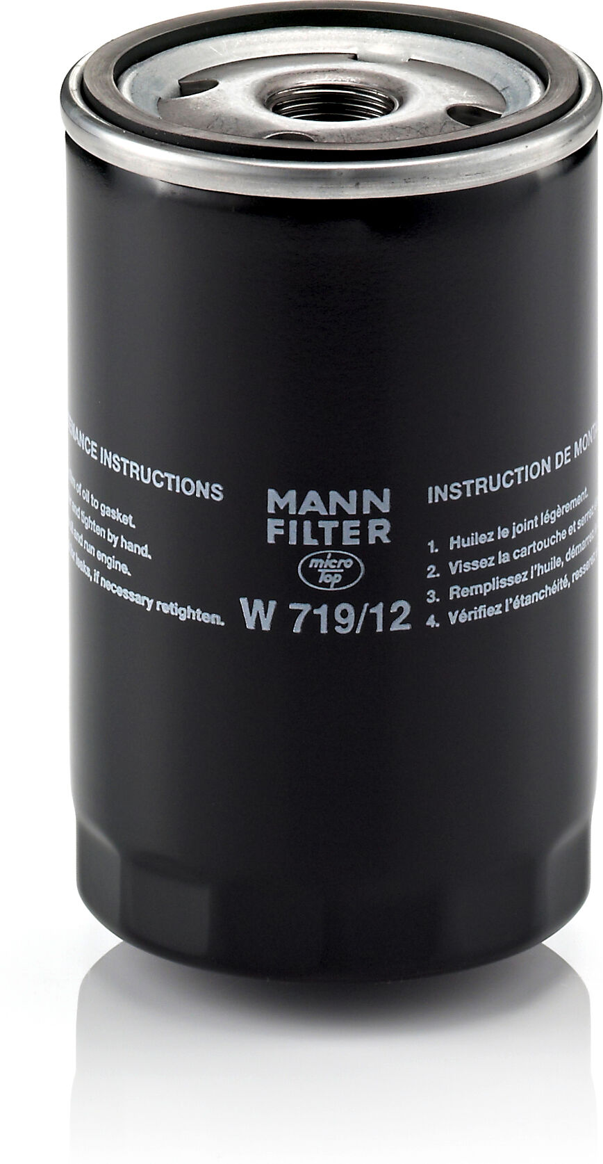 Mann-Filter Ölfilter W71912 Anschraubfilter 120mm Gewindemaß3/4-16 Unf Für Onan Vag